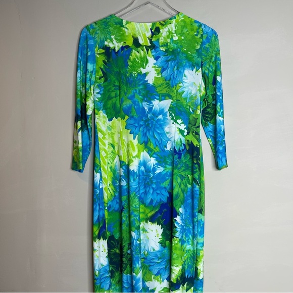 Roz & Ali color floral print dress - Picture 4 of 8